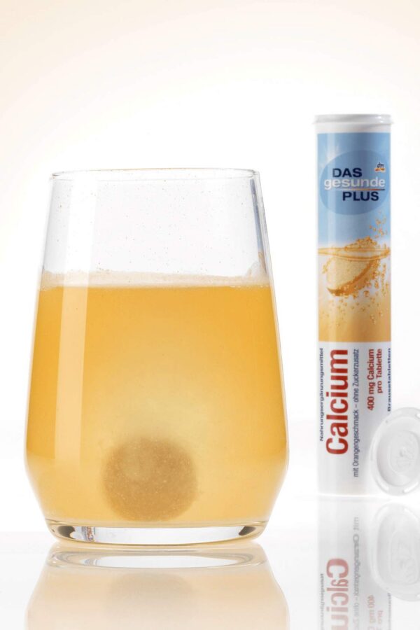 Calcio 800 mg por dosis en etiqueta