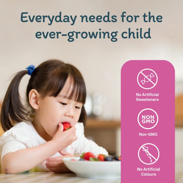 Etiqueta del calcio Organika para niños