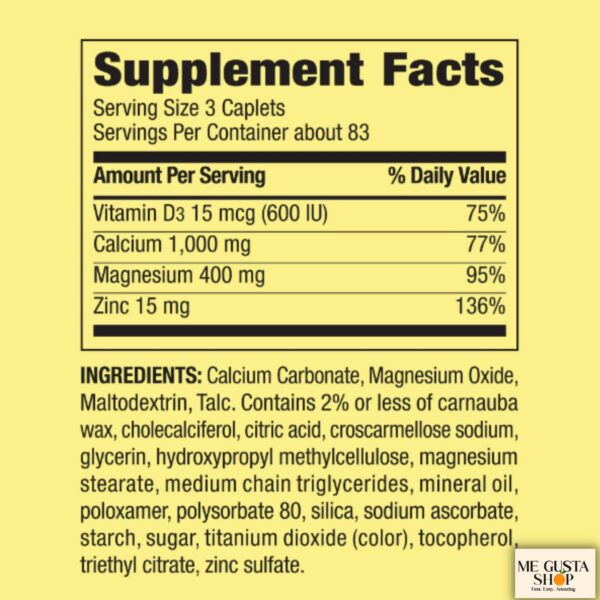 Detalles de la etiqueta nutricional