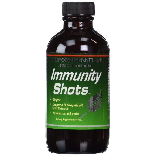 California Natural Immunity Shots botella 4oz apoyo sistema inmune