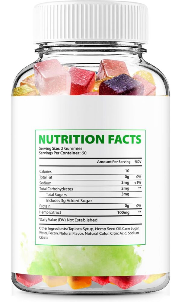 Presentación Calmwell Hemp Gummies 3 Pack