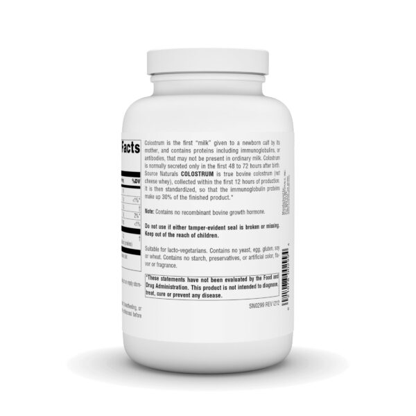 Version 1.0.0 calostro bovino polvo source naturals salud sistema inmunitario