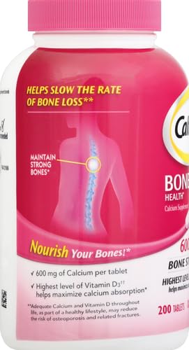 Tabletas Caltrate alineadas