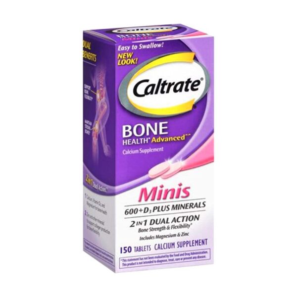 Caltrate Minis Minerals etiqueta frontal