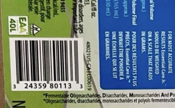 Interior de caja Cambrooke Essential Care JR