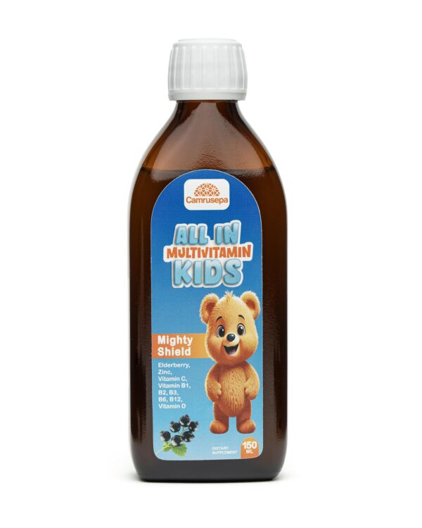 Camrusepa All In Multivitamin Kids Jarabe frasco frontal