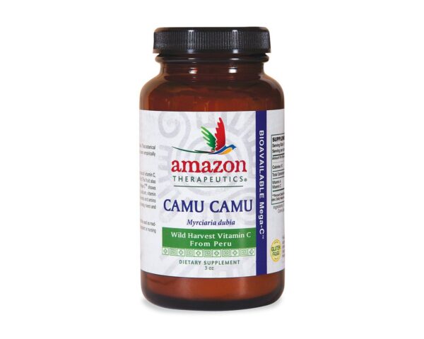Camu-Camu Mega C suplemento 500mg 60 cápsulas vegetales Amazon Therapeutic