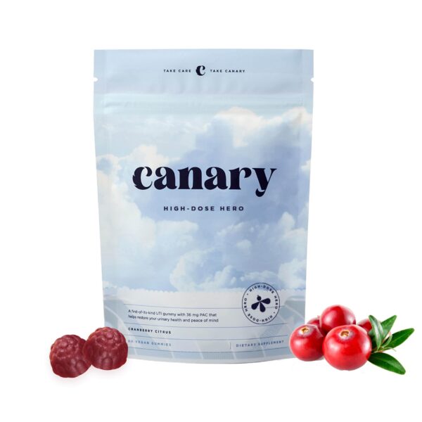 Canary gomitas salud urinaria sabor arándano 60 piezas