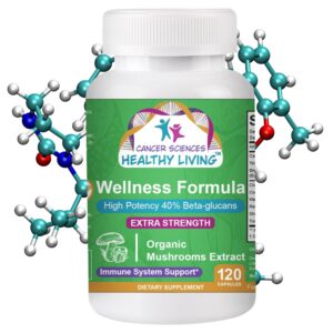Cancer Sciences suplemento extracto hongos orgánicos 120 cápsulas