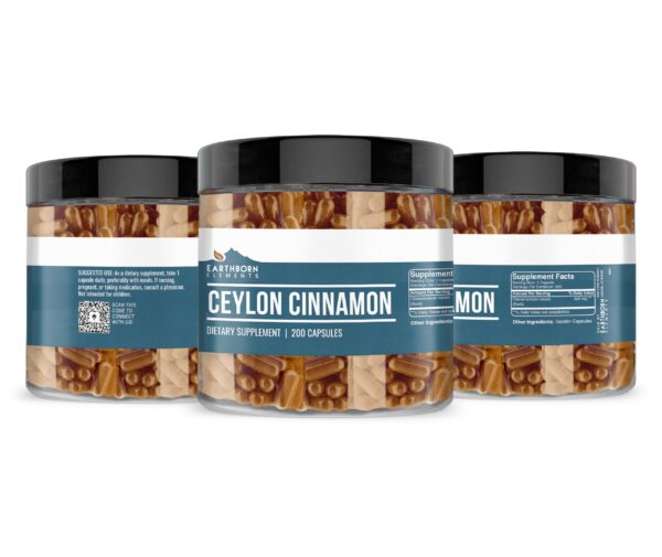 Canela de Ceilán cápsulas sin rellenos ni aditivos