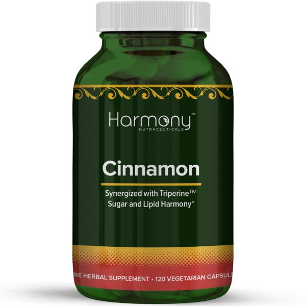 Canela Ceilán Harmony Nutraceuticals 120 cápsulas veganas