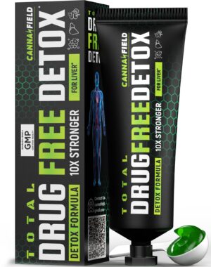 Version 1.0.0 Cannafield gel detox limpieza corporal envase