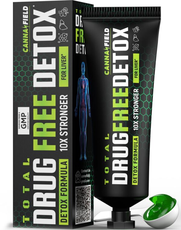 Cannafield gel detox limpieza corporal envase