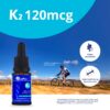 Etiqueta de vitamina K2 MK-7