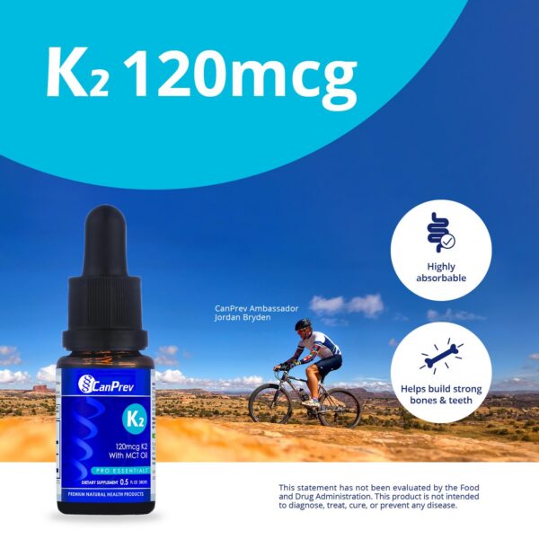 Etiqueta de vitamina K2 MK-7
