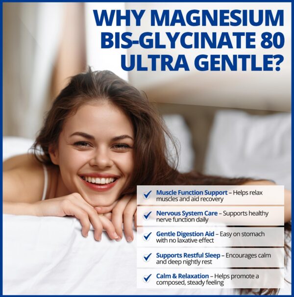 Detalle de ingrediente de magnesio bisglicinato quelado