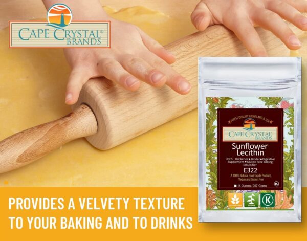 Detalle del envase Cape Crystal Lecitina