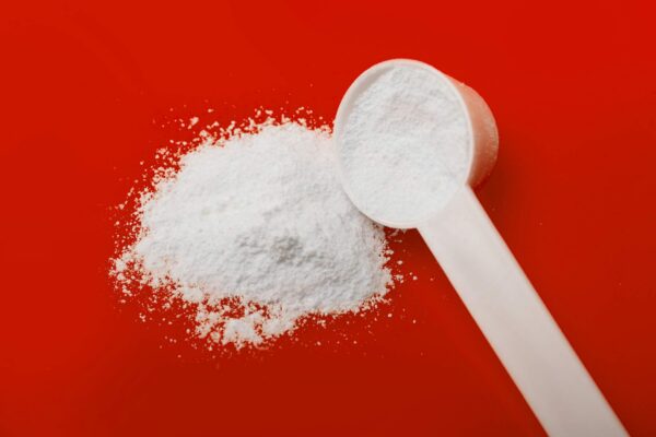 Version 1.0.0 Frasco con polvo y etiqueta para cocinar