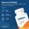 Cápsula Bariatric Fusion vitamina d3 fácil de tragar