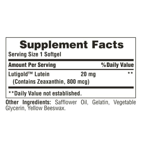 Version 1.0.0 Capsula blanda luteina 20 mg