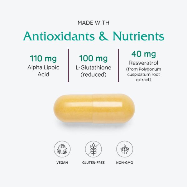 Capsula de vitamina D3 y CoQ10 de la fórmula Ovum A.M.