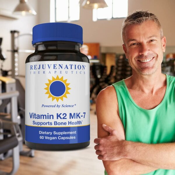 Cápsula de Vitamina K2 MK-7 Rejuvenation Therapeutics