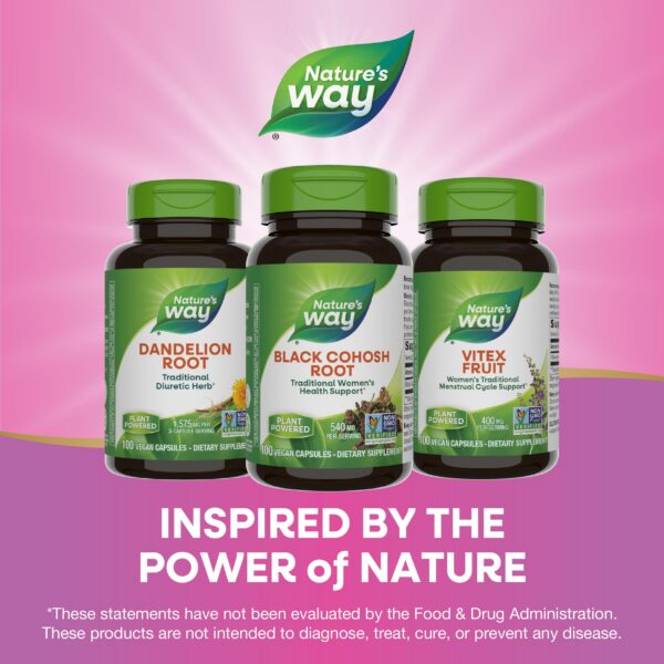 Version 1.0.0 Cápsulas 100 unidades Cohosh Negro Nature's Way