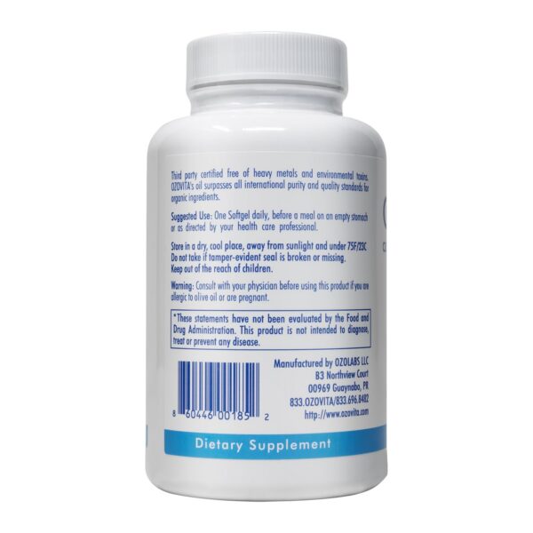 Version 1.0.0 Cápsulas de aceite de oliva ozonizado OZOVITA 60 unidades