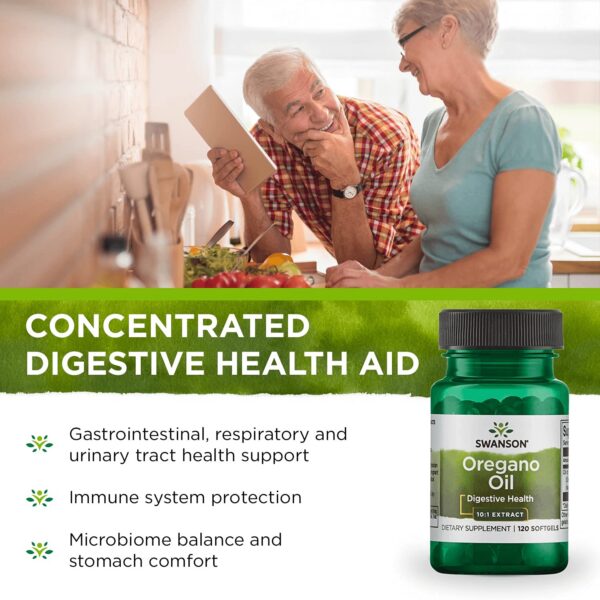 Cápsulas de aceite de orégano para soporte digestivo