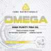 Cápsulas de aceite de pescado Core Nutritionals Platinum Omega para salud