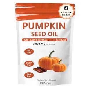 Version 1.0.0 Frasco de cápsulas de aceite de semilla de calabaza con saw palmetto ARSYCHLL