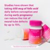 Cápsulas ácido-fólico Pink Stork suplemento para embarazo