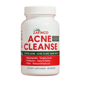 Cápsulas para acné ZAFiNCO para piel grasa y quística