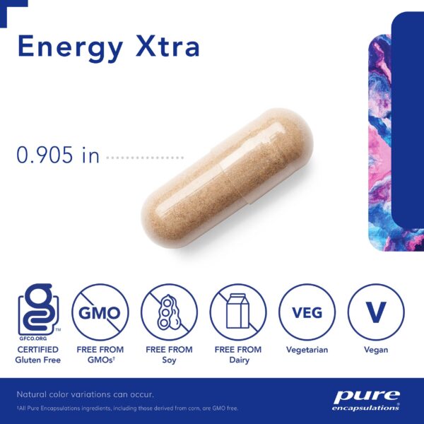 Version 1.0.0 Cápsulas adaptógenas Energy Xtra para stamina