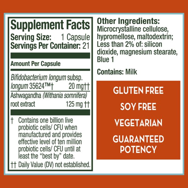 Version 1.0.0 Cápsulas de Align probiótico para salud digestiva y anti-estrés