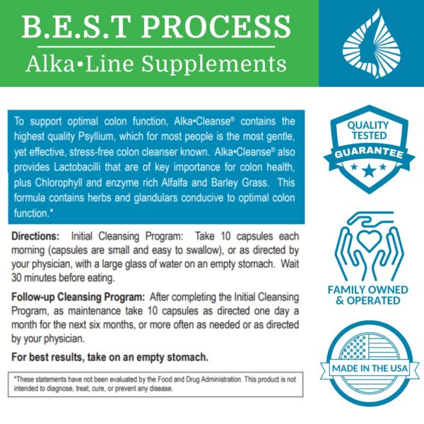 Morter HealthSystem AlkaCleanse probióticos y enzimas para salud