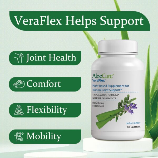 Version 1.0.0 Cápsulas aloe vera AloeCure para apoyo digestivo y salud articular