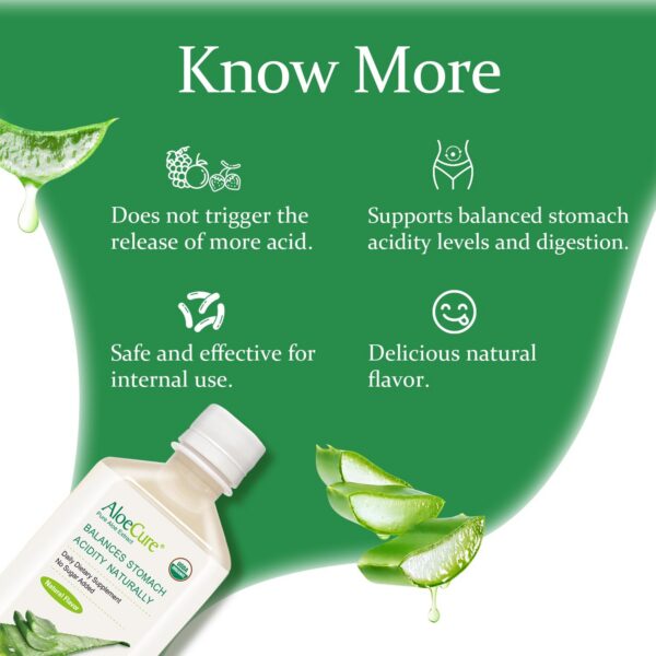 Jugo Aloe Vera botella 500ml AloeCure variedad sabores