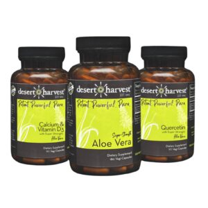 Cápsulas Aloe Vera súper concentrado Desert Harvest