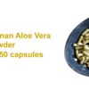 Cápsulas de aloe vera Trumannan polvo extracto