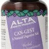 Cápsulas Alta Health Can-Gest para soporte digestivo y laxante suave 100 unidades