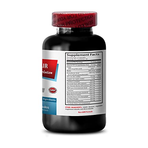 Suplemento natural para cabello seco áspero y canas