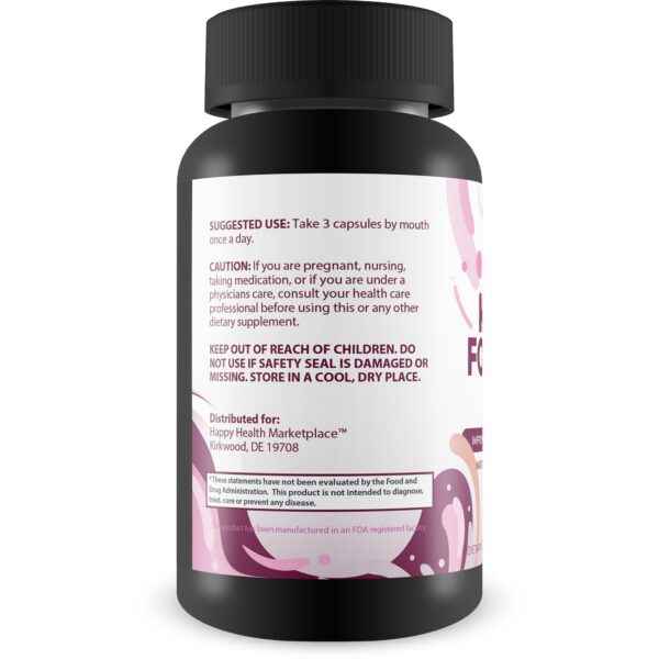 Cápsulas de apoyo para el estado de ánimo Happy Formula Pro vitamina D