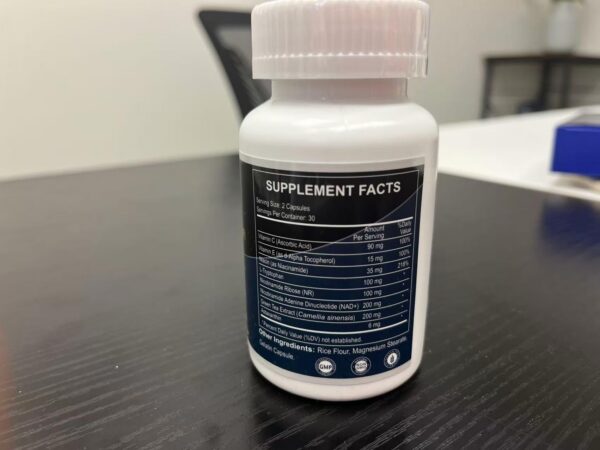 Cápsulas de apoyo celular para envejecimiento