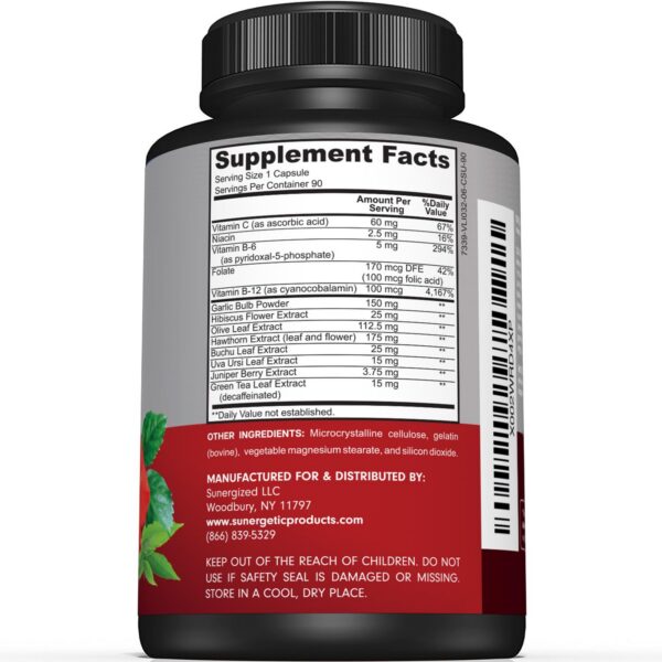 Cápsulas apoyo circulación saludable ajo y espino