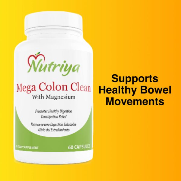 Cápsulas para apoyo digestivo Mega Colon Clean Nutriya