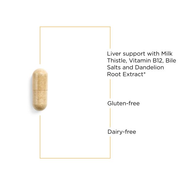 Version 1.0.0 Cápsulas para apoyo del hígado sin lácteos