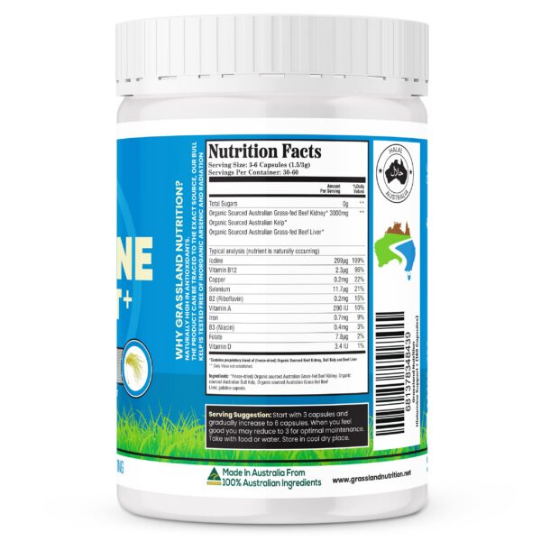 Version 1.0.0 Detalle cápsulas Grassland Nutrition para apoyo histamina alta en DAO