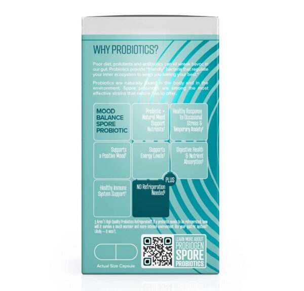 Cápsulas de Ashwagandha Probiótico para estrés y ánimo