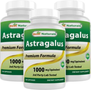 Version 1.0.0 Cápsulas de astrágalo 1000 mg para apoyo inmunológico natural